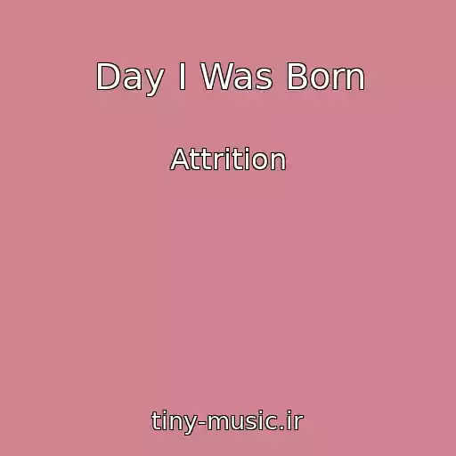 کاور آهنگ Day I Was Born از Attrition