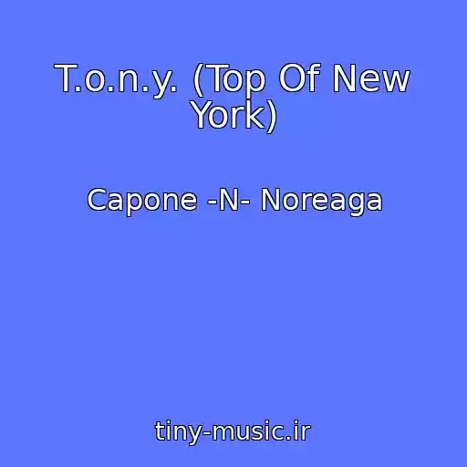 کاور آهنگ T.o.n.y. (Top Of New York) از Capone -N- Noreaga