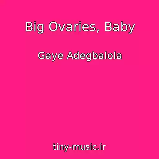 کاور آهنگ Big Ovaries, Baby از Gaye Adegbalola