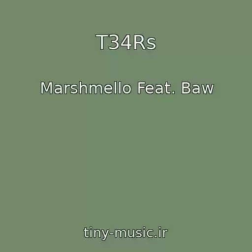 کاور آهنگ T34Rs از Marshmello Feat. Baw