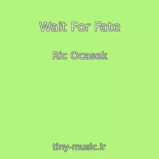 کاور آهنگ Wait For Fate از Ric Ocasek
