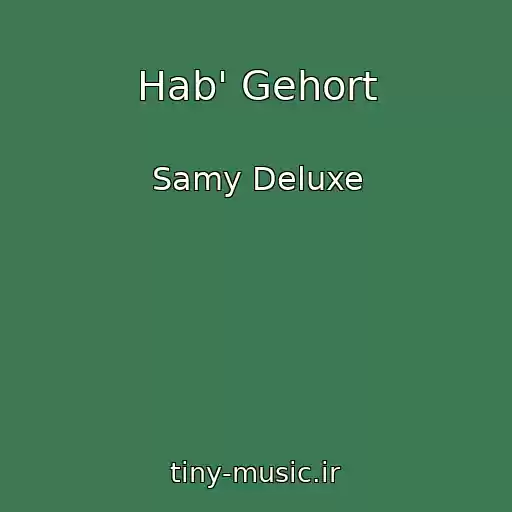 کاور آهنگ Hab' Gehort از Samy Deluxe