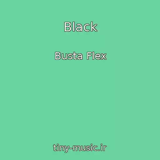 کاور آهنگ Black از Busta Flex