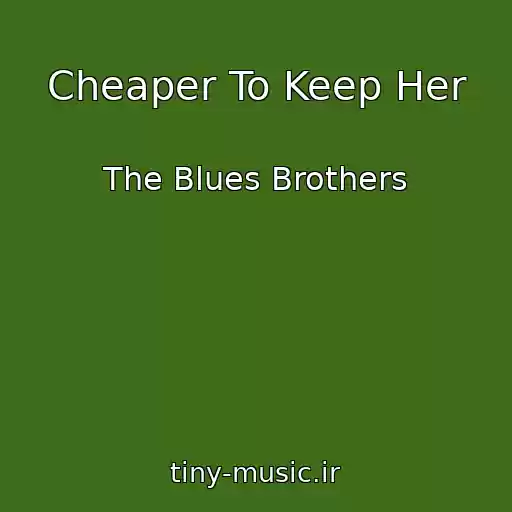 کاور آهنگ Cheaper To Keep Her از The Blues Brothers