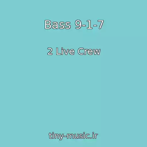 کاور آهنگ Bass 9-1-7 از 2 Live Crew