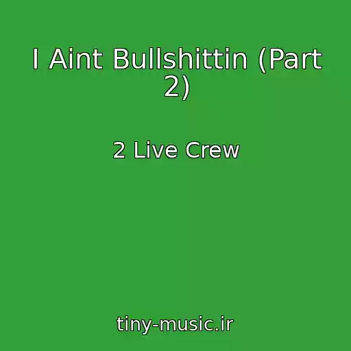کاور آهنگ I Aint Bullshittin (Part 2) از 2 Live Crew