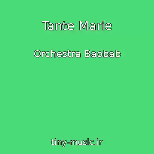 کاور آهنگ Tante Marie از Orchestra Baobab