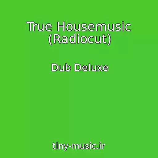 کاور آهنگ True Housemusic (Radiocut) از Dub Deluxe