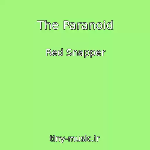 کاور آهنگ The Paranoid از Red Snapper