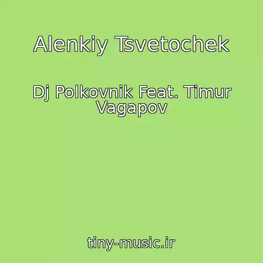 کاور آهنگ Alenkiy Tsvetochek از Dj Polkovnik Feat. Timur Vagapov