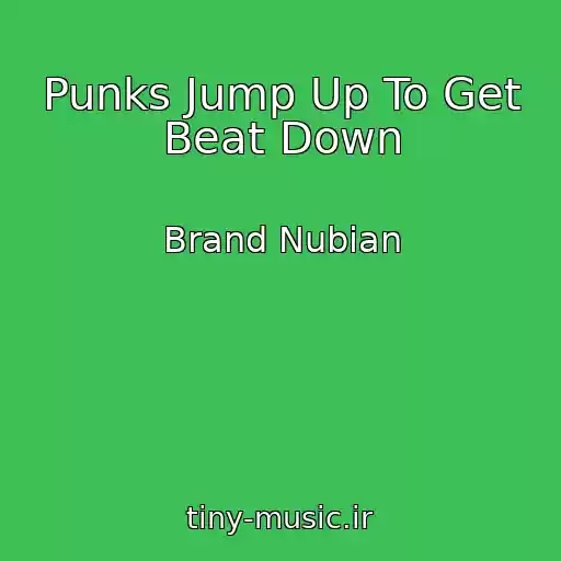 کاور آهنگ Punks Jump Up To Get Beat Down از Brand Nubian