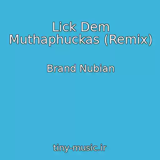 کاور آهنگ Lick Dem Muthaphuckas (Remix) از Brand Nubian