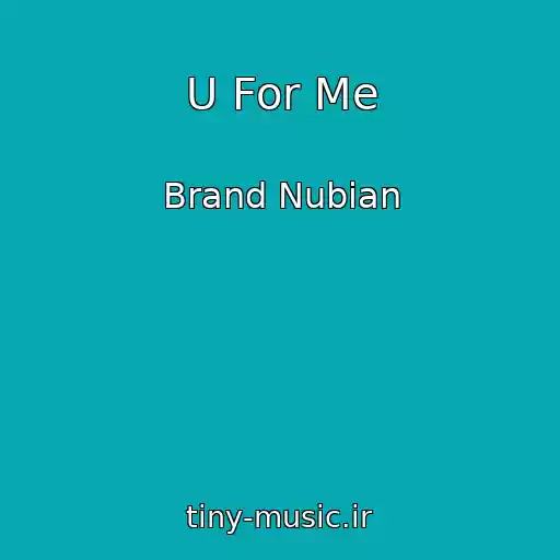 کاور آهنگ U For Me از Brand Nubian