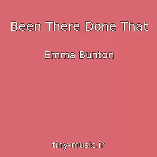 کاور آهنگ Been There Done That از Emma Bunton