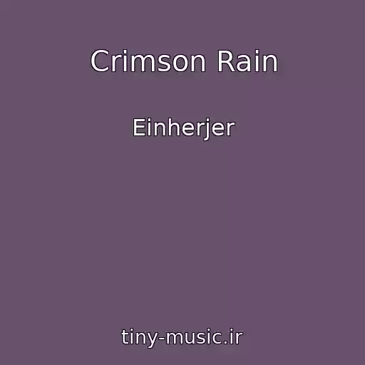 کاور آهنگ Crimson Rain از Einherjer