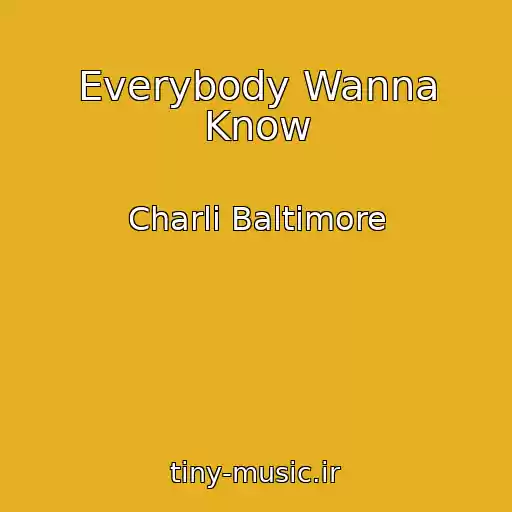 کاور آهنگ Everybody Wanna Know از Charli Baltimore
