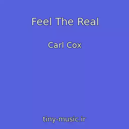 کاور آهنگ Feel The Real از Carl Cox