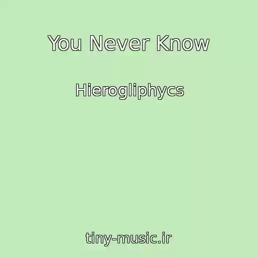 کاور آهنگ You Never Know از Hierogliphycs