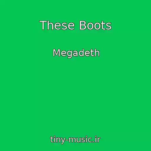 کاور آهنگ These Boots از Megadeth