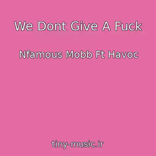 کاور آهنگ We Dont Give A Fuck از Nfamous Mobb Ft Havoc