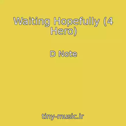 کاور آهنگ Waiting Hopefully (4 Hero) از D Note
