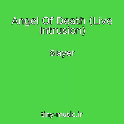 کاور آهنگ Angel Of Death (Live Intrusion) از Slayer