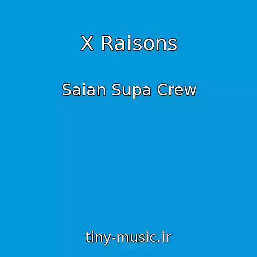 کاور آهنگ X Raisons از Saian Supa Crew