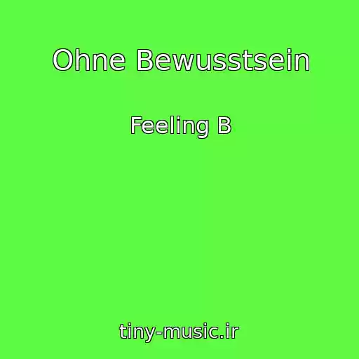 کاور آهنگ Ohne Bewusstsein از Feeling B
