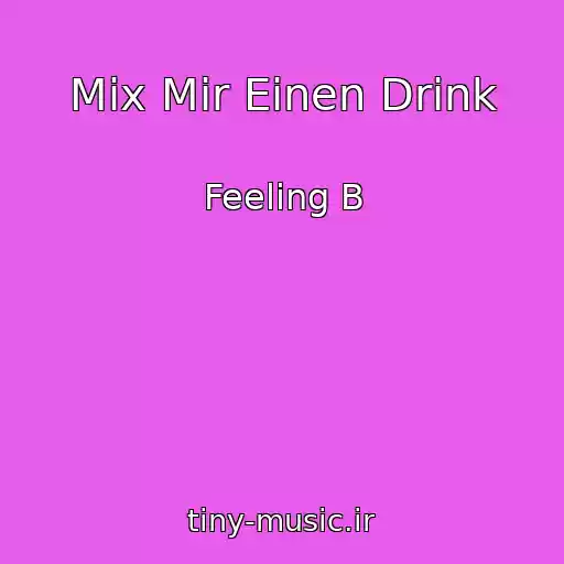 کاور آهنگ Mix Mir Einen Drink از Feeling B