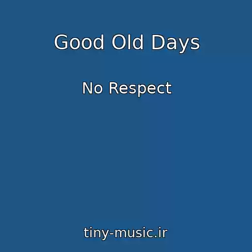 کاور آهنگ Good Old Days از No Respect