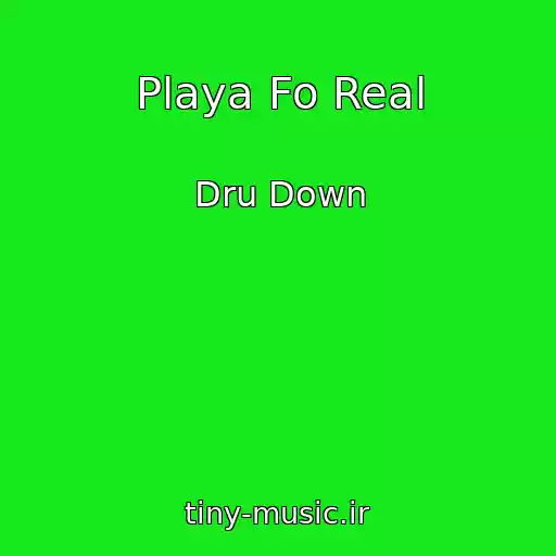 کاور آهنگ Playa Fo Real از Dru Down