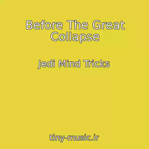 کاور آهنگ Before The Great Collapse از Jedi Mind Tricks