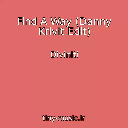 کاور آهنگ Find A Way (Danny Krivit Edit) از Diviniti