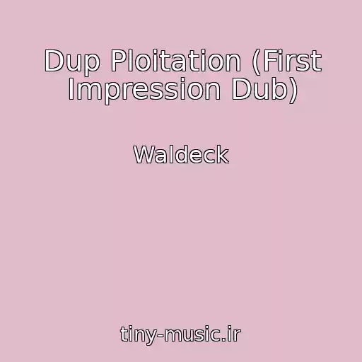 کاور آهنگ Dup Ploitation (First Impression Dub) از Waldeck