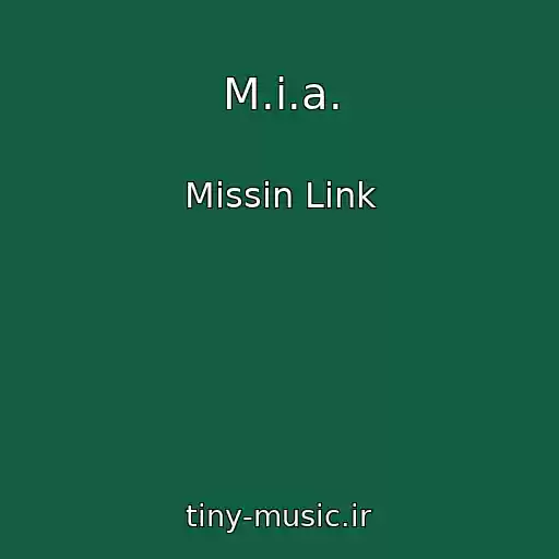 کاور آهنگ M.i.a. از Missin Link