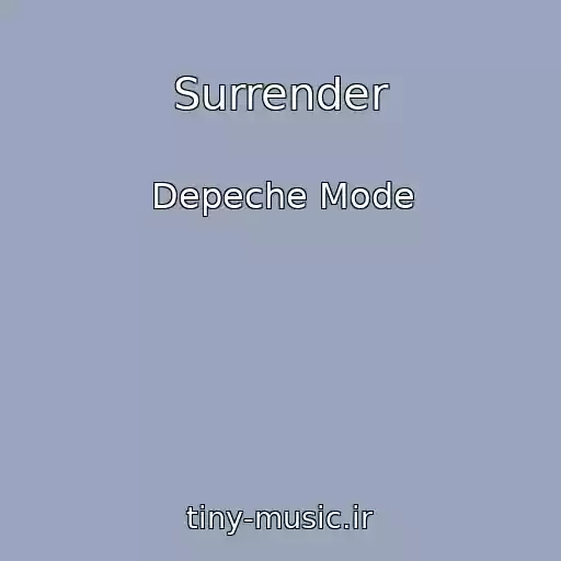 کاور آهنگ Surrender از Depeche Mode