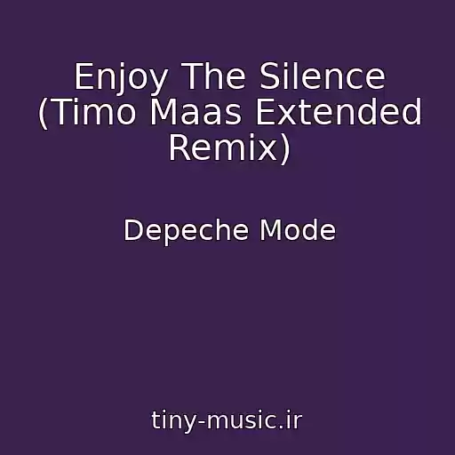 کاور آهنگ Enjoy The Silence (Timo Maas Extended Remix) از Depeche Mode