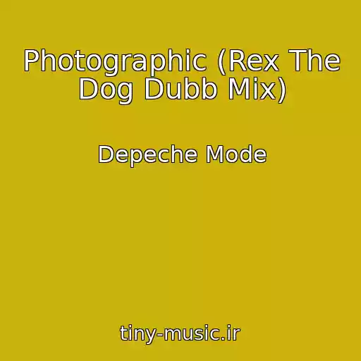 کاور آهنگ Photographic (Rex The Dog Dubb Mix) از Depeche Mode