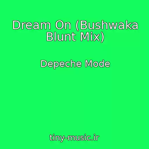 کاور آهنگ Dream On (Bushwaka Blunt Mix) از Depeche Mode