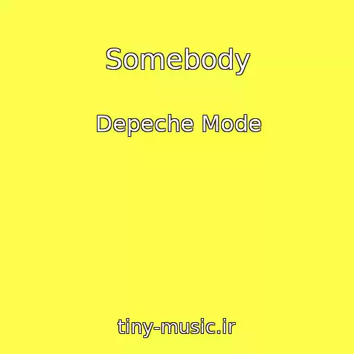 کاور آهنگ Somebody از Depeche Mode