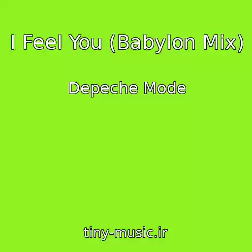 کاور آهنگ I Feel You (Babylon Mix) از Depeche Mode