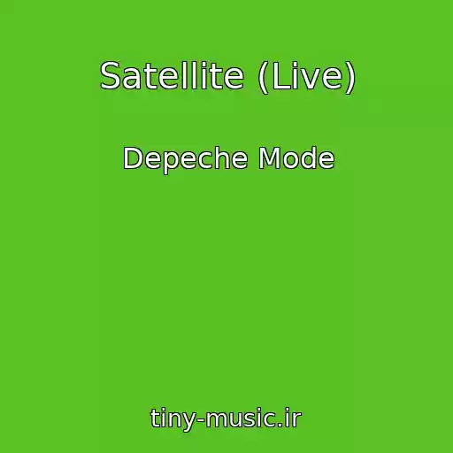 کاور آهنگ Satellite (Live) از Depeche Mode