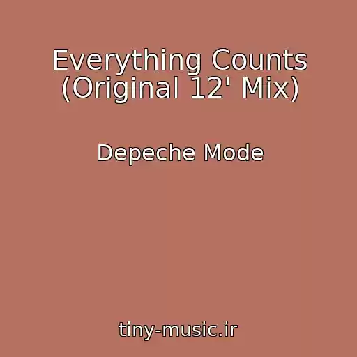 کاور آهنگ Everything Counts (Original 12' Mix) از Depeche Mode