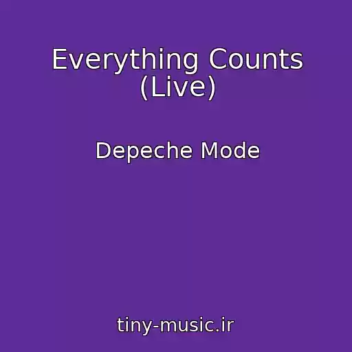 کاور آهنگ Everything Counts (Live) از Depeche Mode