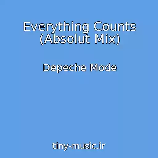 کاور آهنگ Everything Counts (Absolut Mix) از Depeche Mode