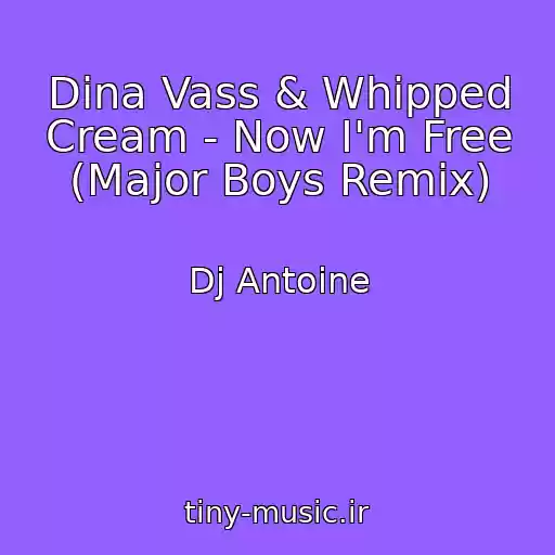کاور آهنگ Dina Vass & Whipped Cream - Now I'm Free (Major Boys Remix) از Dj Antoine