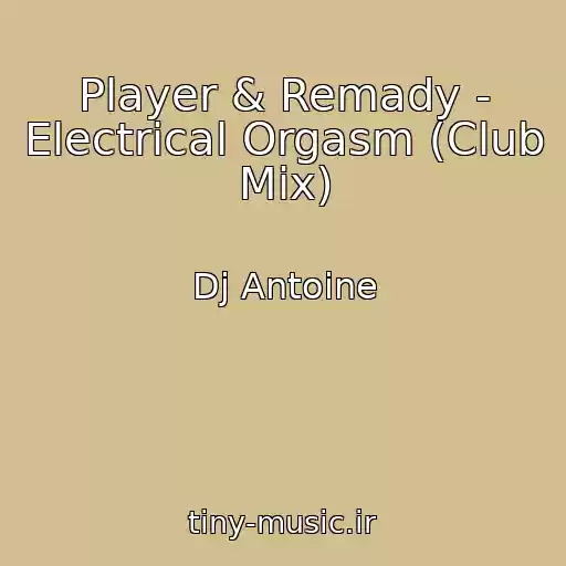 کاور آهنگ Player & Remady - Electrical Orgasm (Club Mix) از Dj Antoine