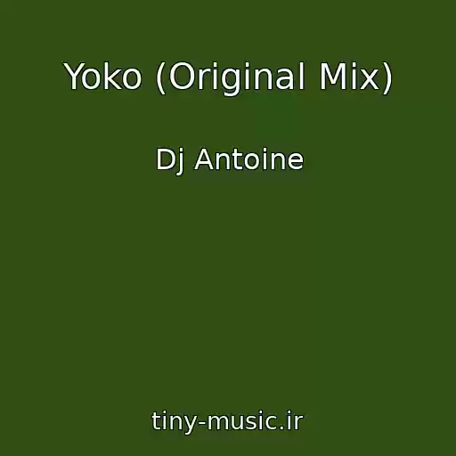 کاور آهنگ Yoko (Original Mix) از Dj Antoine