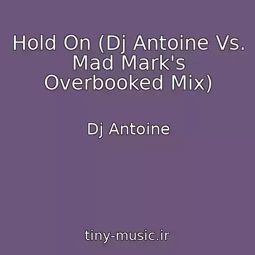 کاور آهنگ Hold On (Dj Antoine Vs. Mad Mark's Overbooked Mix) از Dj Antoine