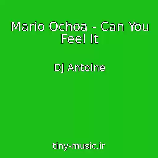 کاور آهنگ Mario Ochoa - Can You Feel It از Dj Antoine
